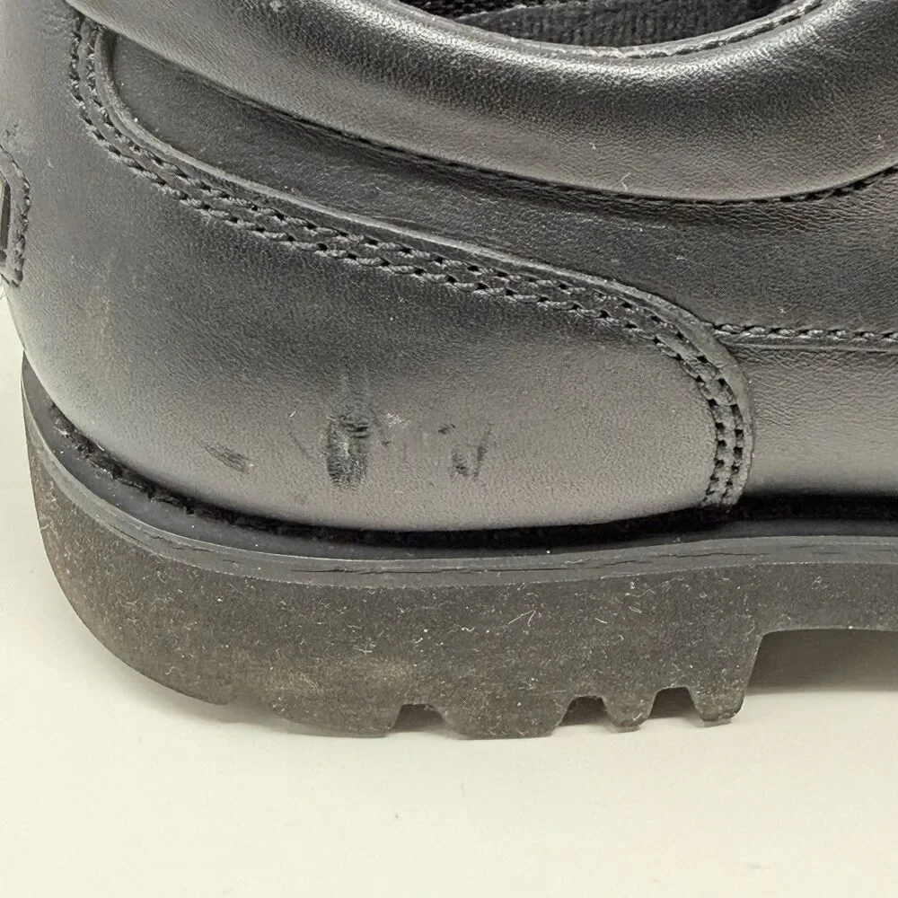 Rockport Lug Sole GoreTex Shoes Mens 9 M Black Leather Casual Hiking Gorpcore
